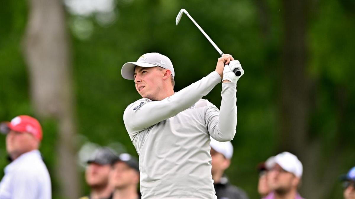 Golfer Matt Fitzpatrick